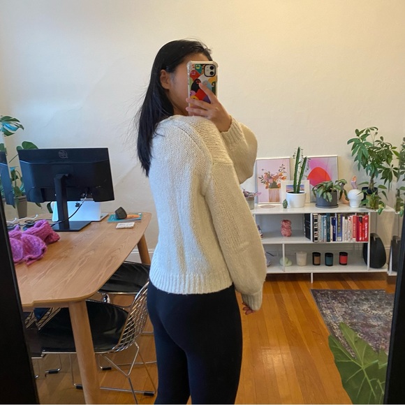 Madewell Balloon Sleeve Sweater - Picture 2 of 4